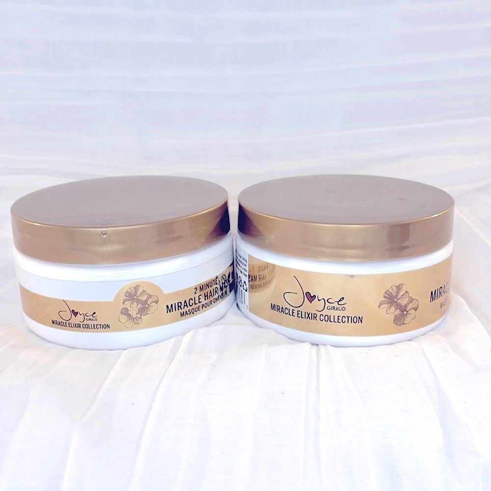 *NEW* JOYCE GIRAUD 2 minute Miracle Hair Mask 2 Jars
